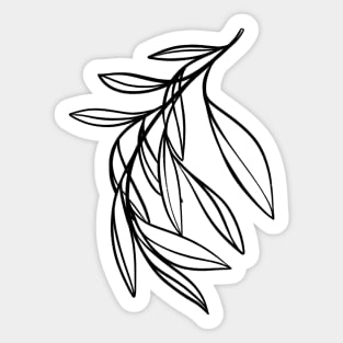 The olive branch Sticker